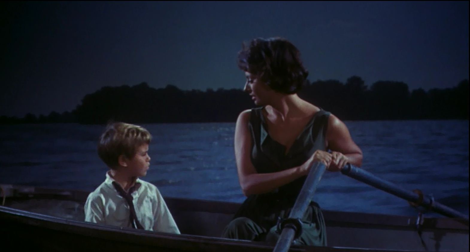 green emerald velvet dress Sophia Loren in "Houseboat": Between the Curtains